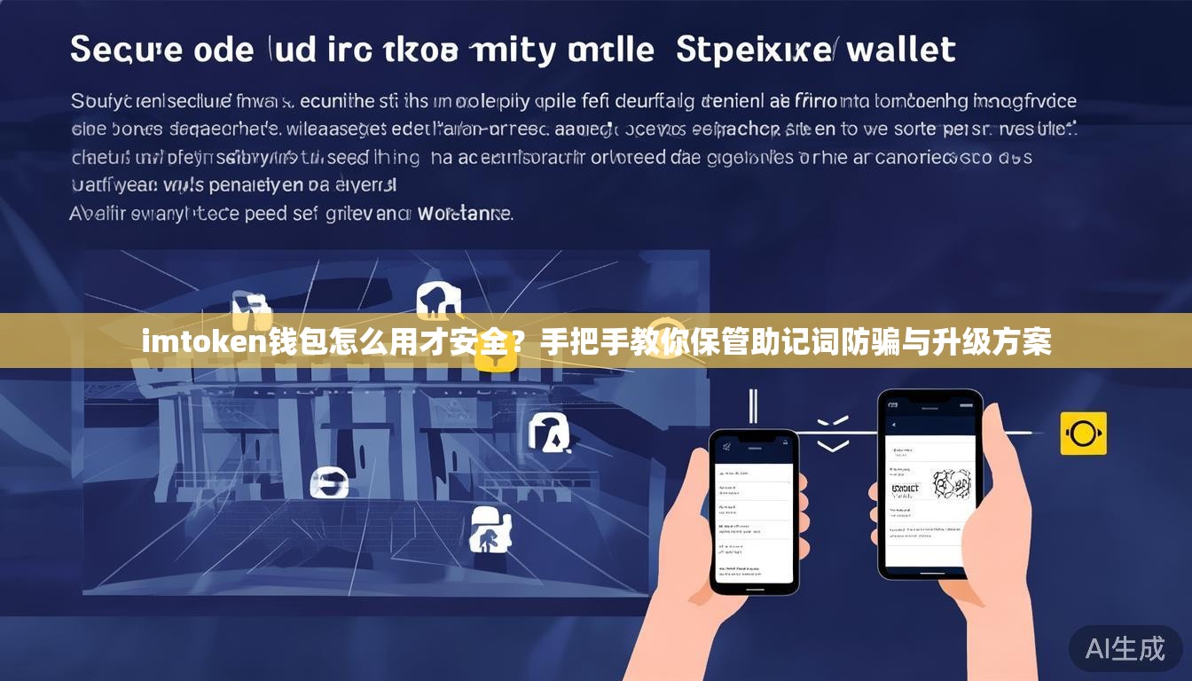 imtoken钱包怎么用才安全？手把手教你保管助记词防骗与升级方案