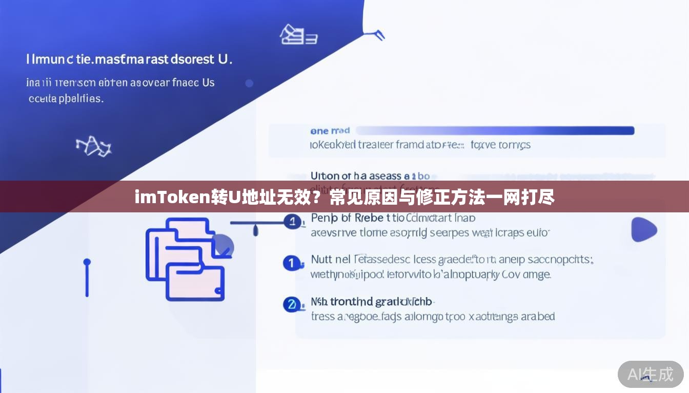 imToken转U地址无效？常见原因与修正方法一网打尽
