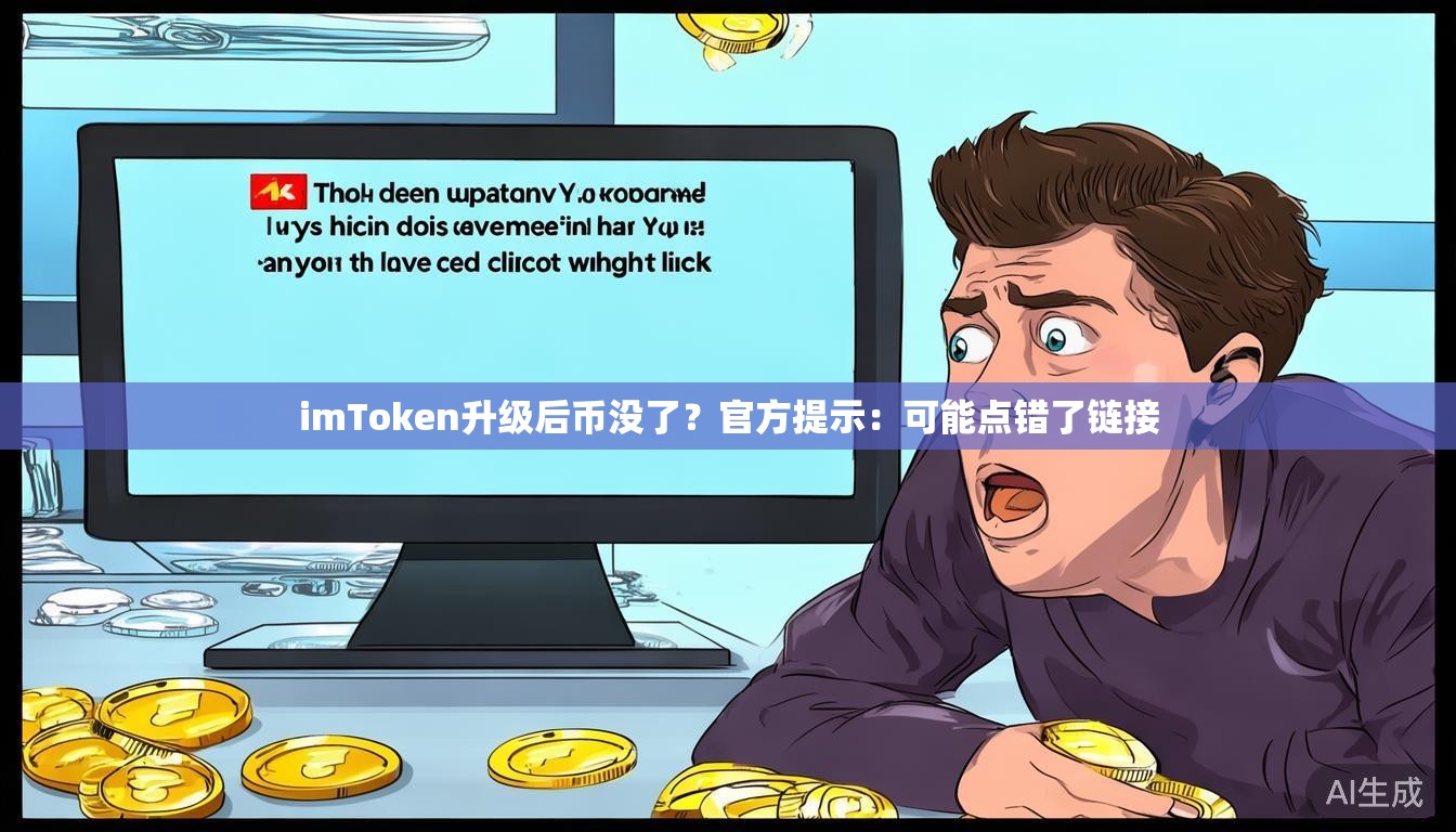 imToken升级后币没了？官方提示：可能点错了链接