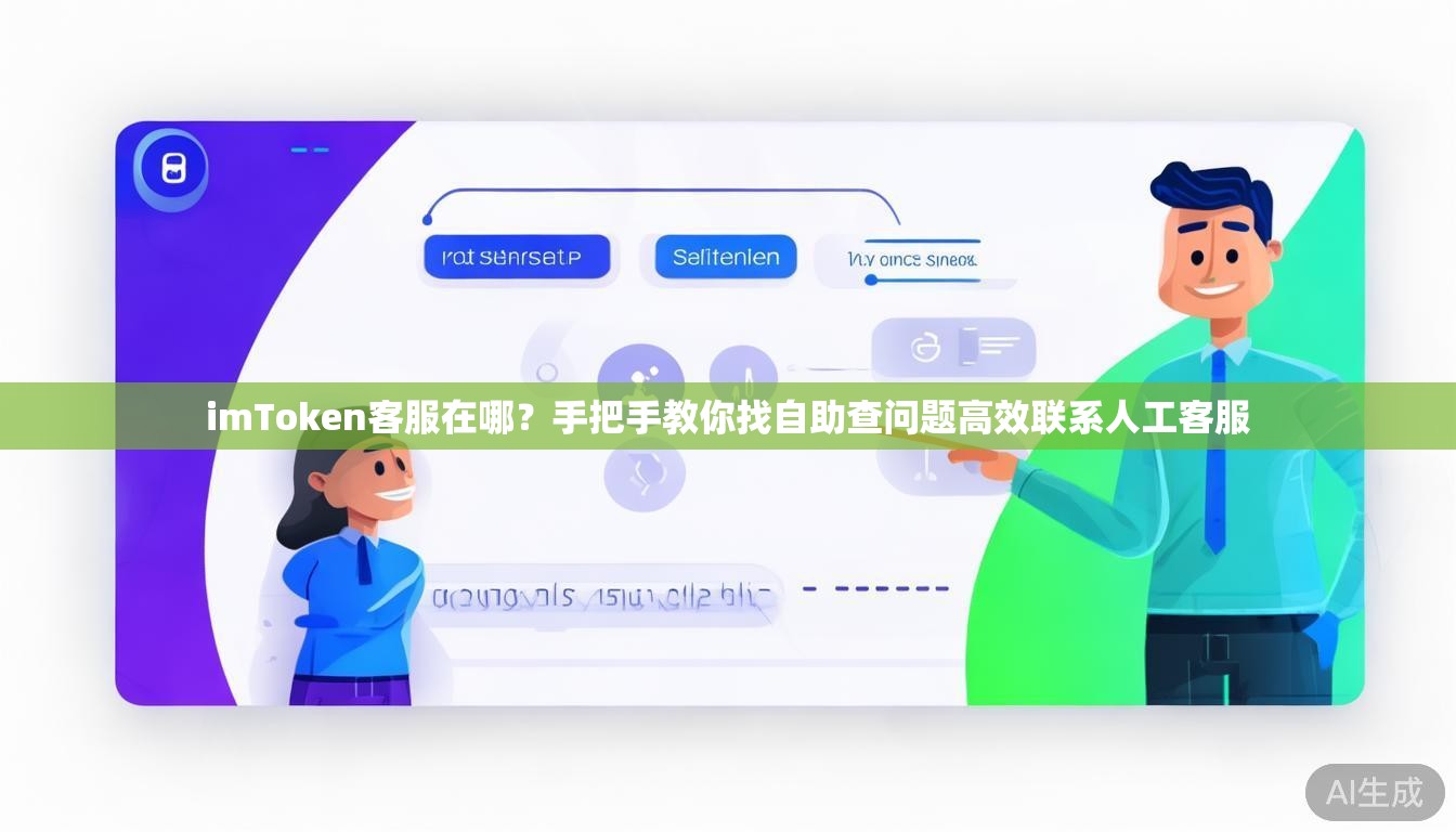 imToken客服在哪？手把手教你找自助查问题高效联系人工客服