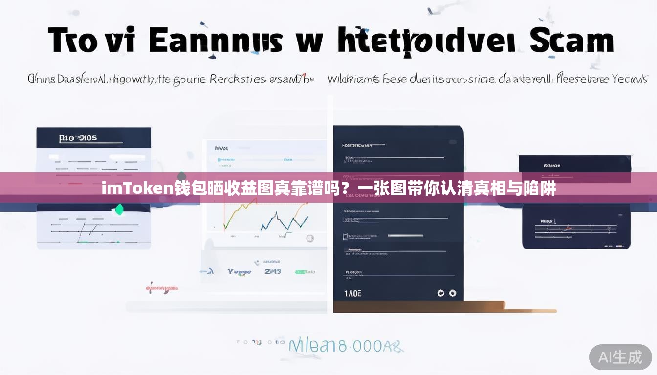 imToken钱包晒收益图真靠谱吗？一张图带你认清真相与陷阱