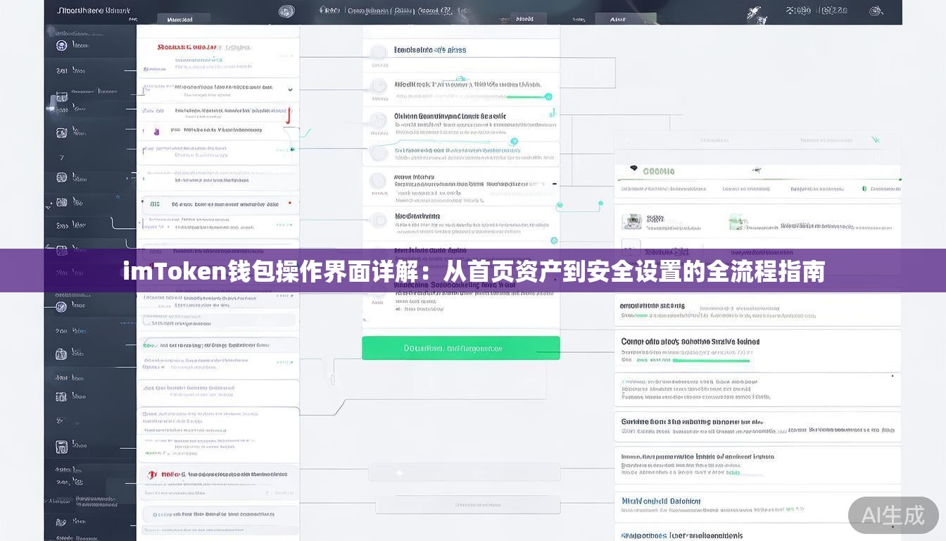 imToken钱包操作界面详解：从首页资产到安全设置的全流程指南