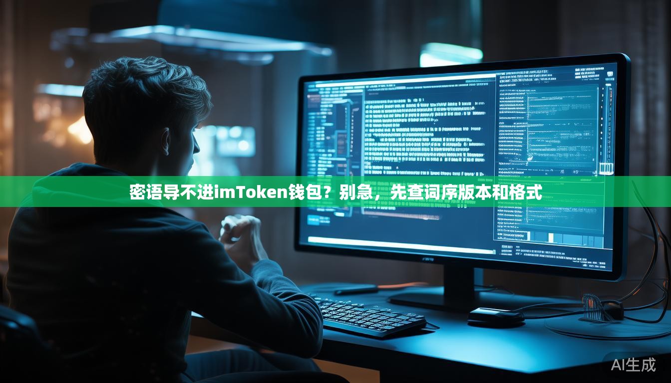 密语导不进imToken钱包？别急，先查词序版本和格式