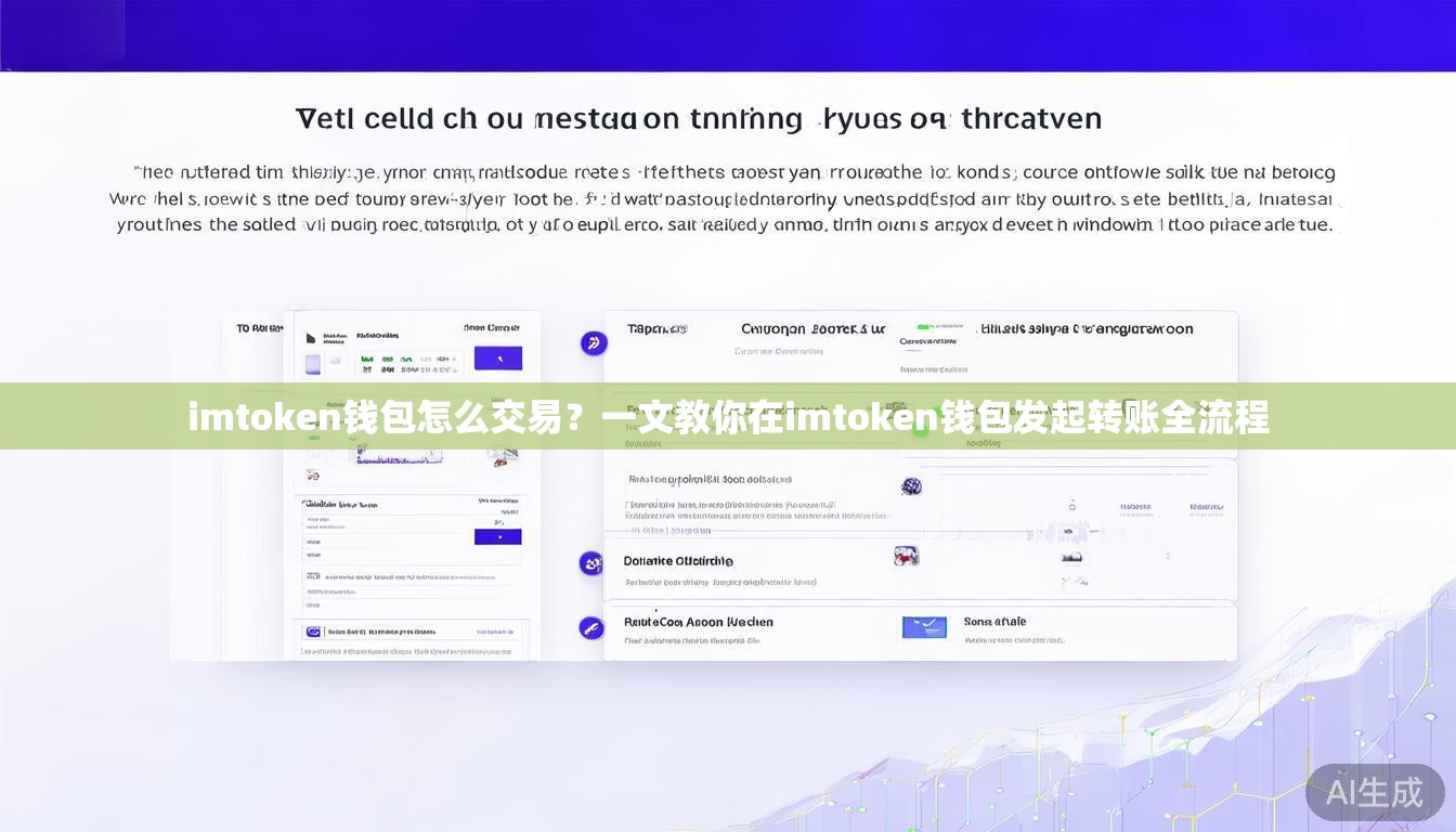 imtoken钱包怎么交易？一文教你在imtoken钱包发起转账全流程