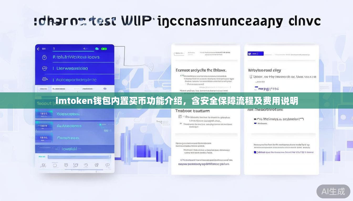 imtoken钱包内置买币功能介绍，含安全保障流程及费用说明