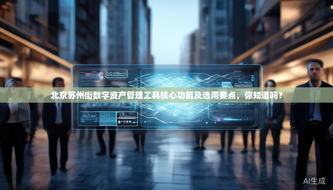 北京苏州街数字资产管理工具核心功能及选用要点，你知道吗？