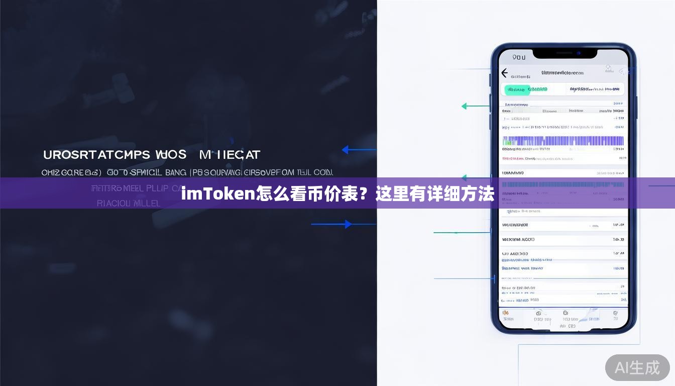 imToken怎么看币价表？这里有详细方法
