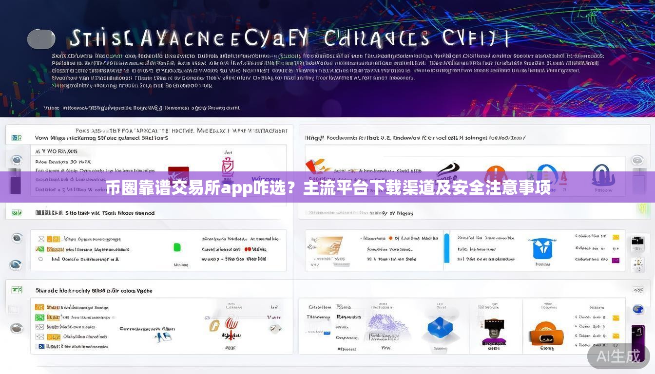 币圈靠谱交易所app咋选？主流平台下载渠道及安全注意事项