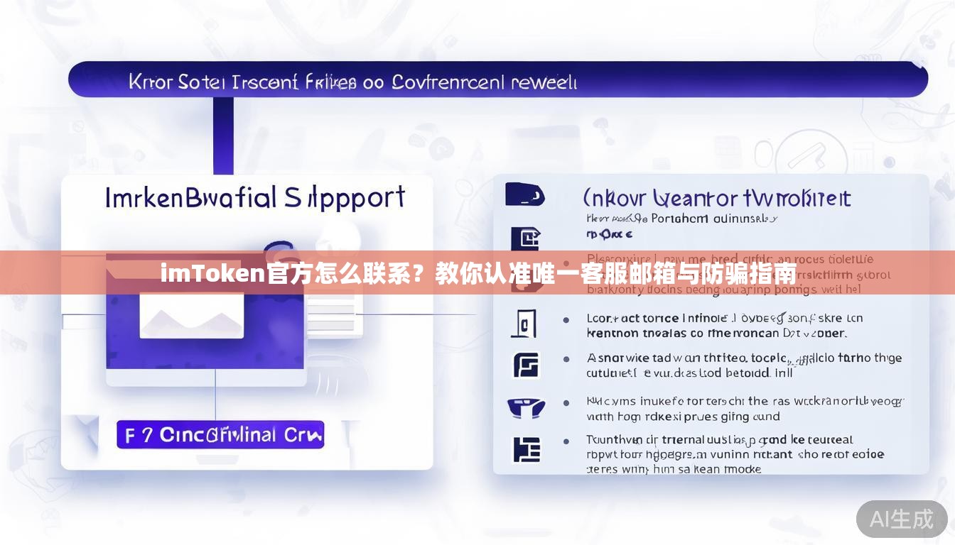 imToken官方怎么联系？教你认准唯一客服邮箱与防骗指南