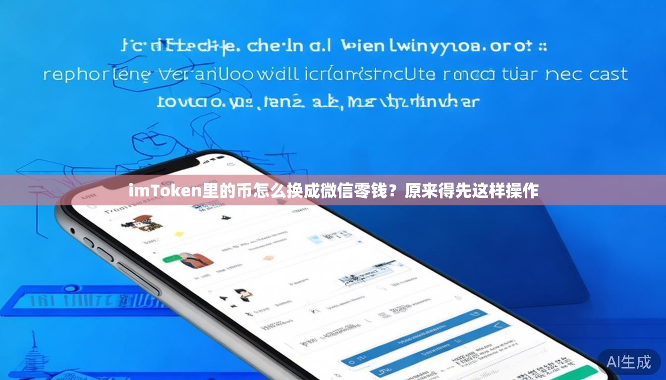 imToken里的币怎么换成微信零钱？原来得先这样操作
