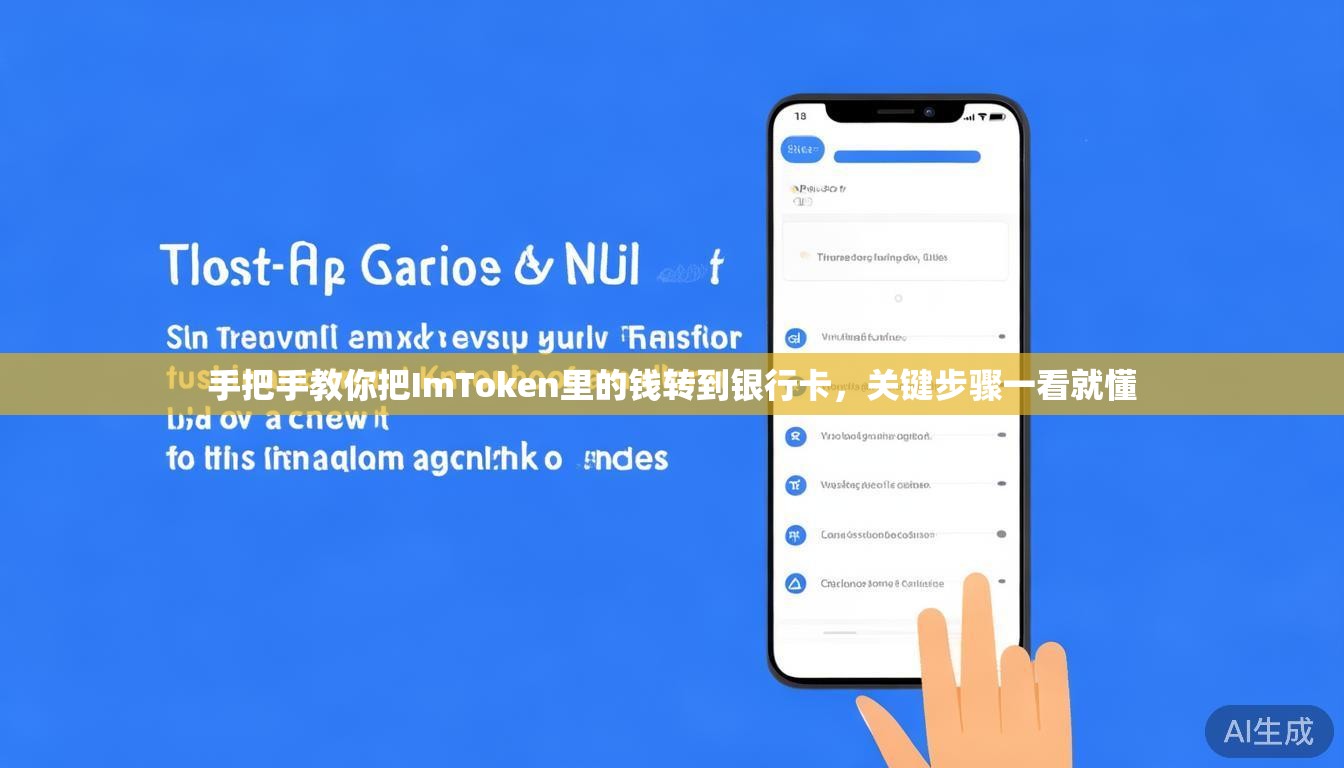 手把手教你把ImToken里的钱转到银行卡，关键步骤一看就懂
