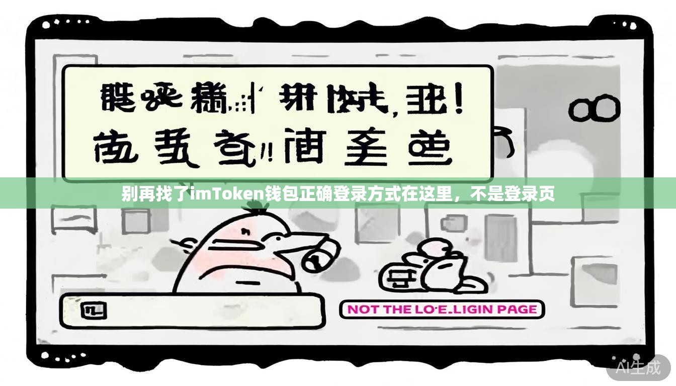 别再找了imToken钱包正确登录方式在这里，不是登录页