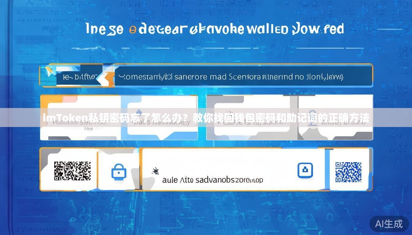 imToken私钥密码忘了怎么办？教你找回钱包密码和助记词的正确方法