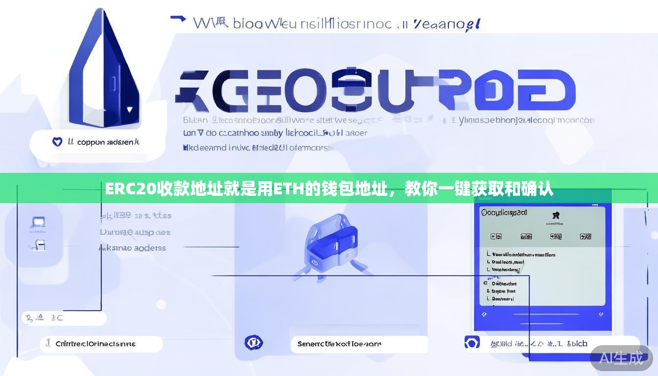 ERC20收款地址就是用ETH的钱包地址，教你一键获取和确认