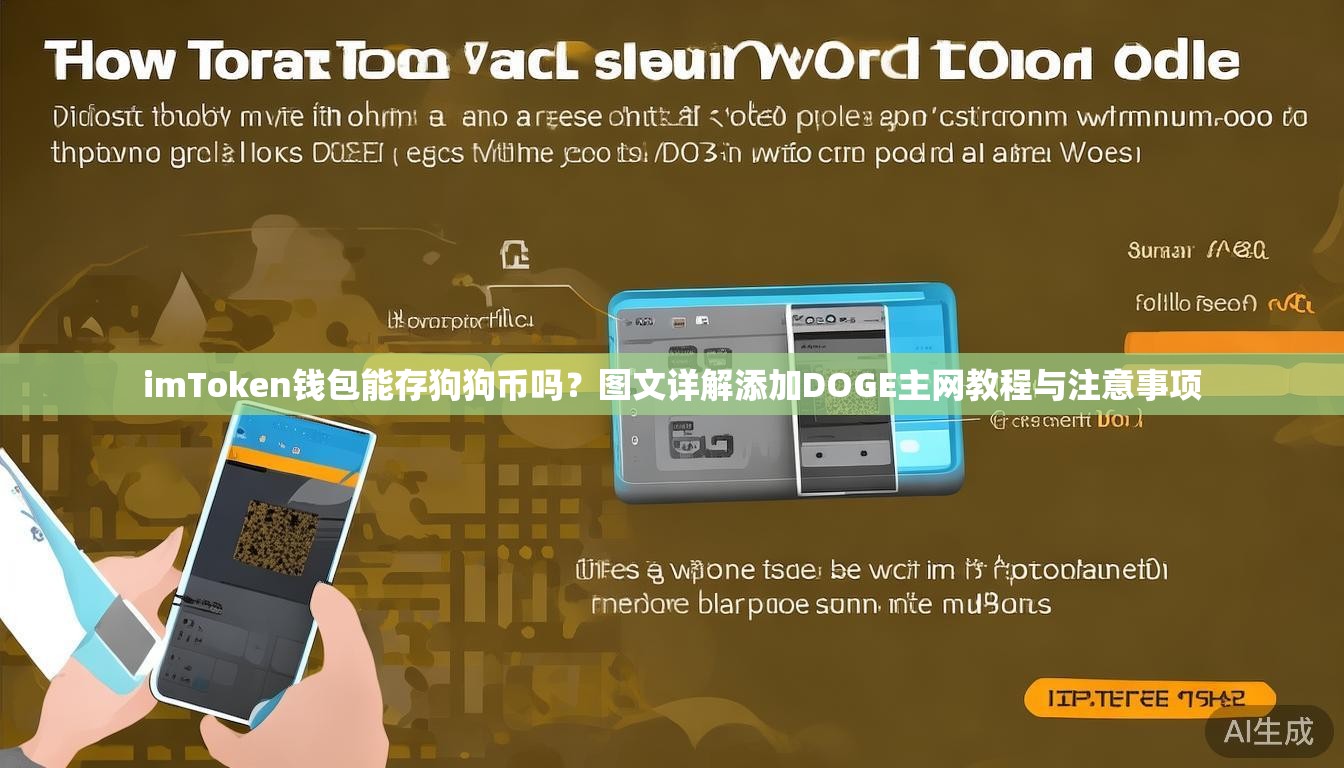 imToken钱包能存狗狗币吗？图文详解添加DOGE主网教程与注意事项