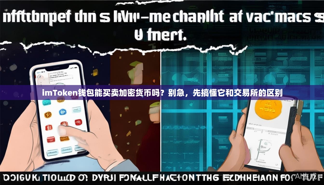 imToken钱包能买卖加密货币吗？别急，先搞懂它和交易所的区别