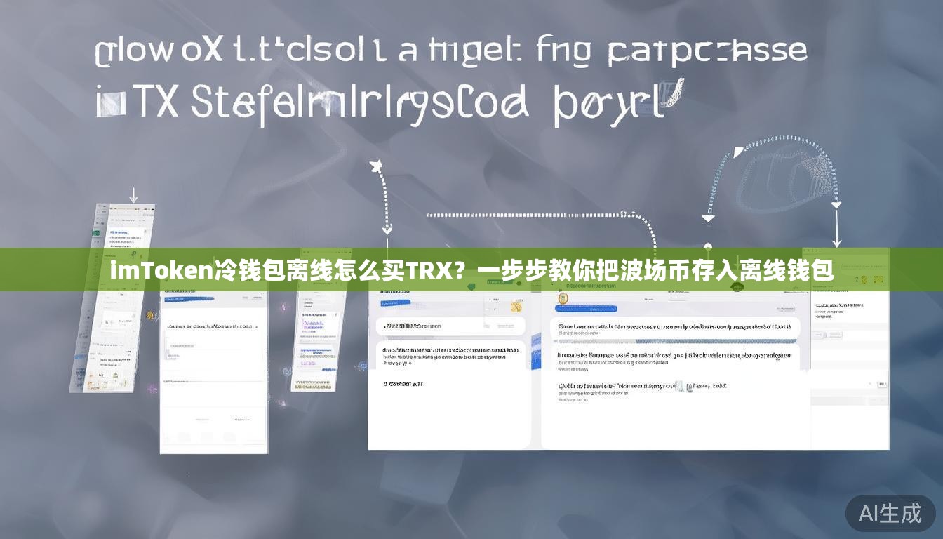 imToken冷钱包离线怎么买TRX？一步步教你把波场币存入离线钱包
