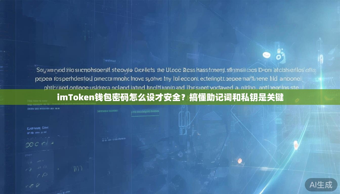 imToken钱包密码怎么设才安全？搞懂助记词和私钥是关键