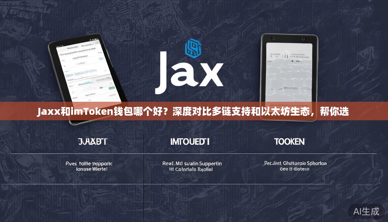 Jaxx和imToken钱包哪个好？深度对比多链支持和以太坊生态，帮你选