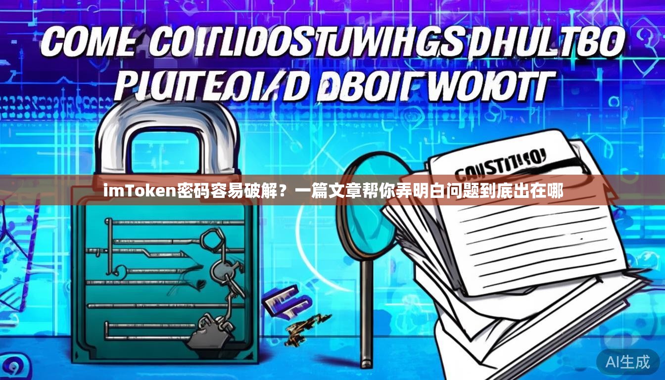 imToken密码容易破解?一篇文章帮你弄明白问题到底出在哪 imToken密码容易破解?一篇文章帮你弄明白问题到底出在哪