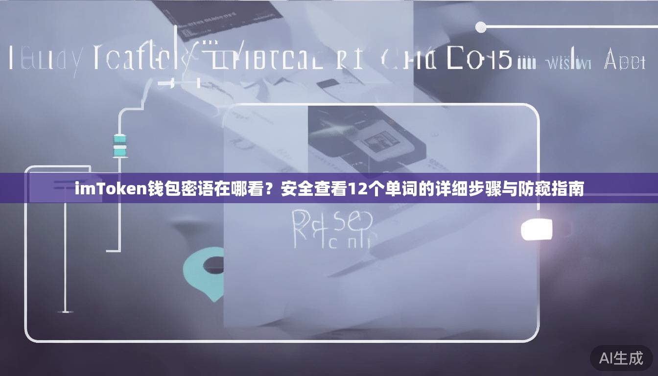 imToken钱包密语在哪看?安全查看12个单词的详细步骤与防窥指南 imToken钱包密语在哪看?安全查看12个单词的详细步骤与防窥指南