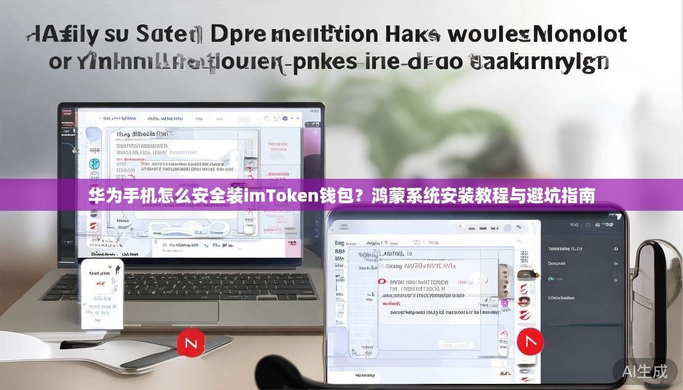 华为手机怎么安全装imToken钱包？鸿蒙系统安装教程与避坑指南