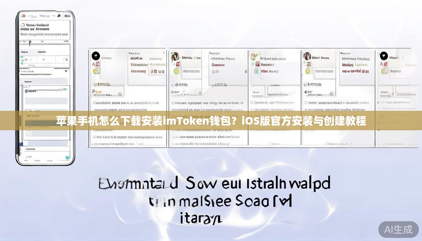 苹果手机怎么下载安装imToken钱包？iOS版官方安装与创建教程