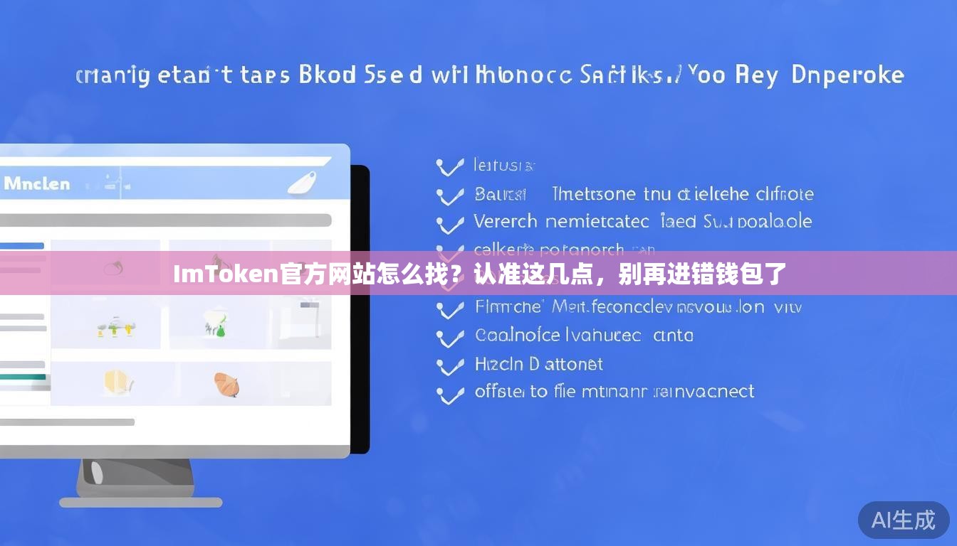 ImToken官方网站怎么找？认准这几点，别再进错钱包了