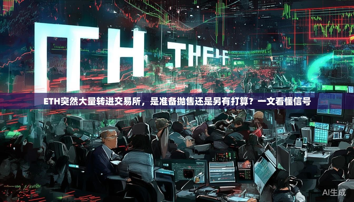 ETH突然大量转进交易所，是准备抛售还是另有打算？一文看懂信号