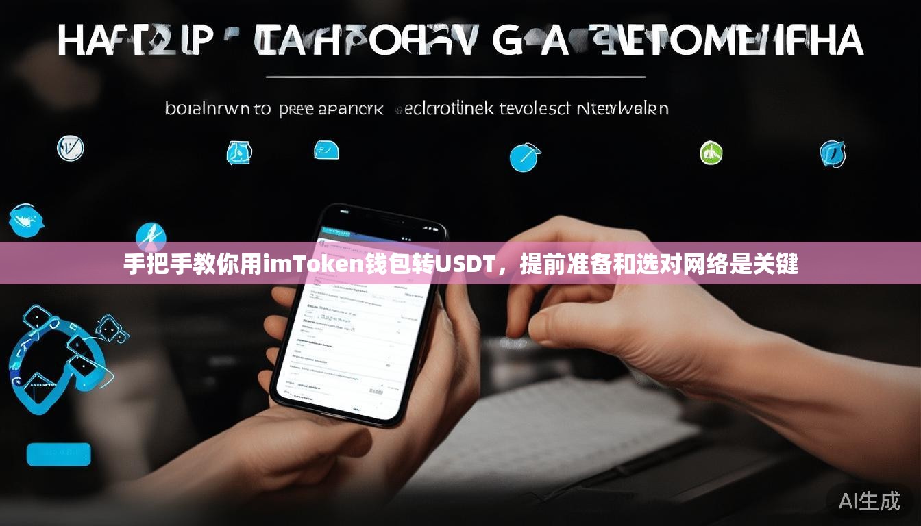 手把手教你用imToken钱包转USDT，提前准备和选对网络是关键
