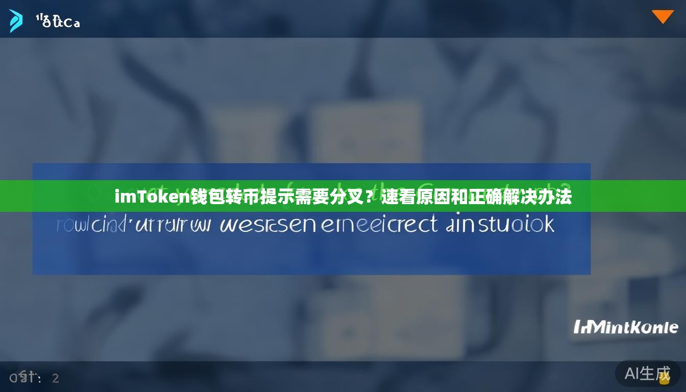 imToken钱包转币提示需要分叉?速看原因和正确解决办法 imToken钱包转币提示需要分叉?速看原因和正确解决办法