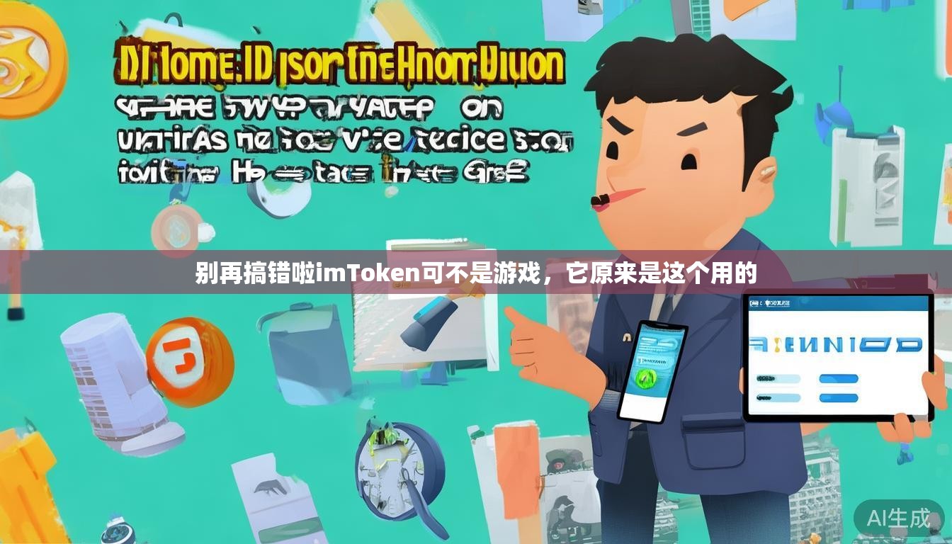 别再搞错啦imToken可不是游戏，它原来是这个用的