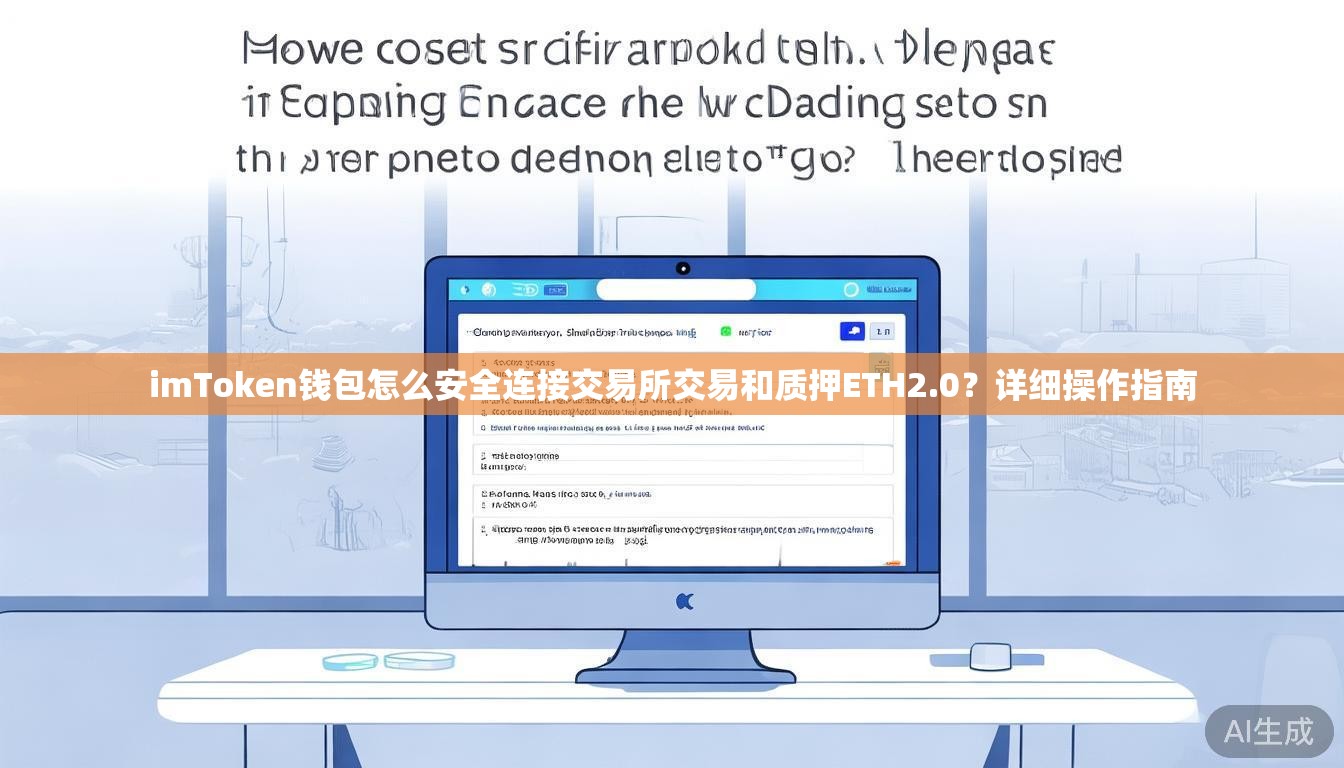imToken钱包怎么安全连接交易所交易和质押ETH2.0？详细操作指南