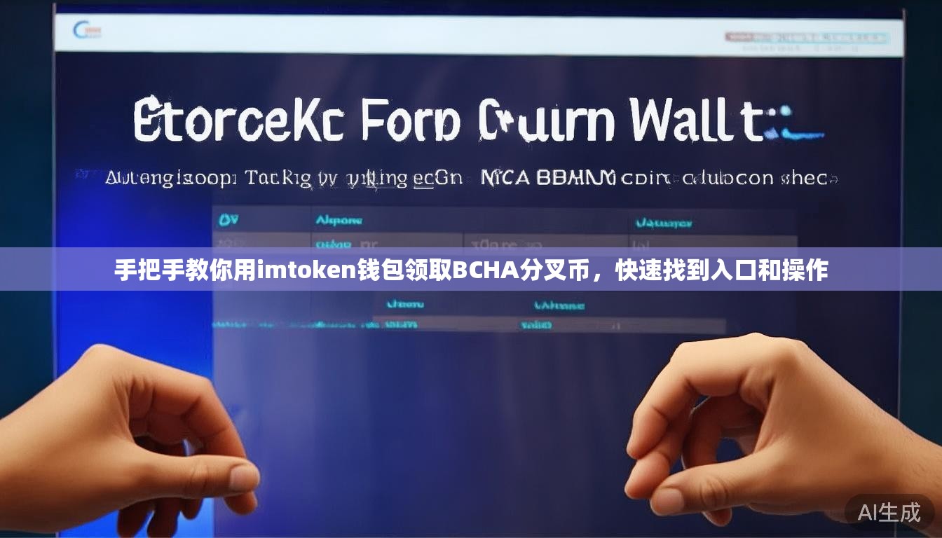 手把手教你用imtoken钱包领取BCHA分叉币，快速找到入口和操作